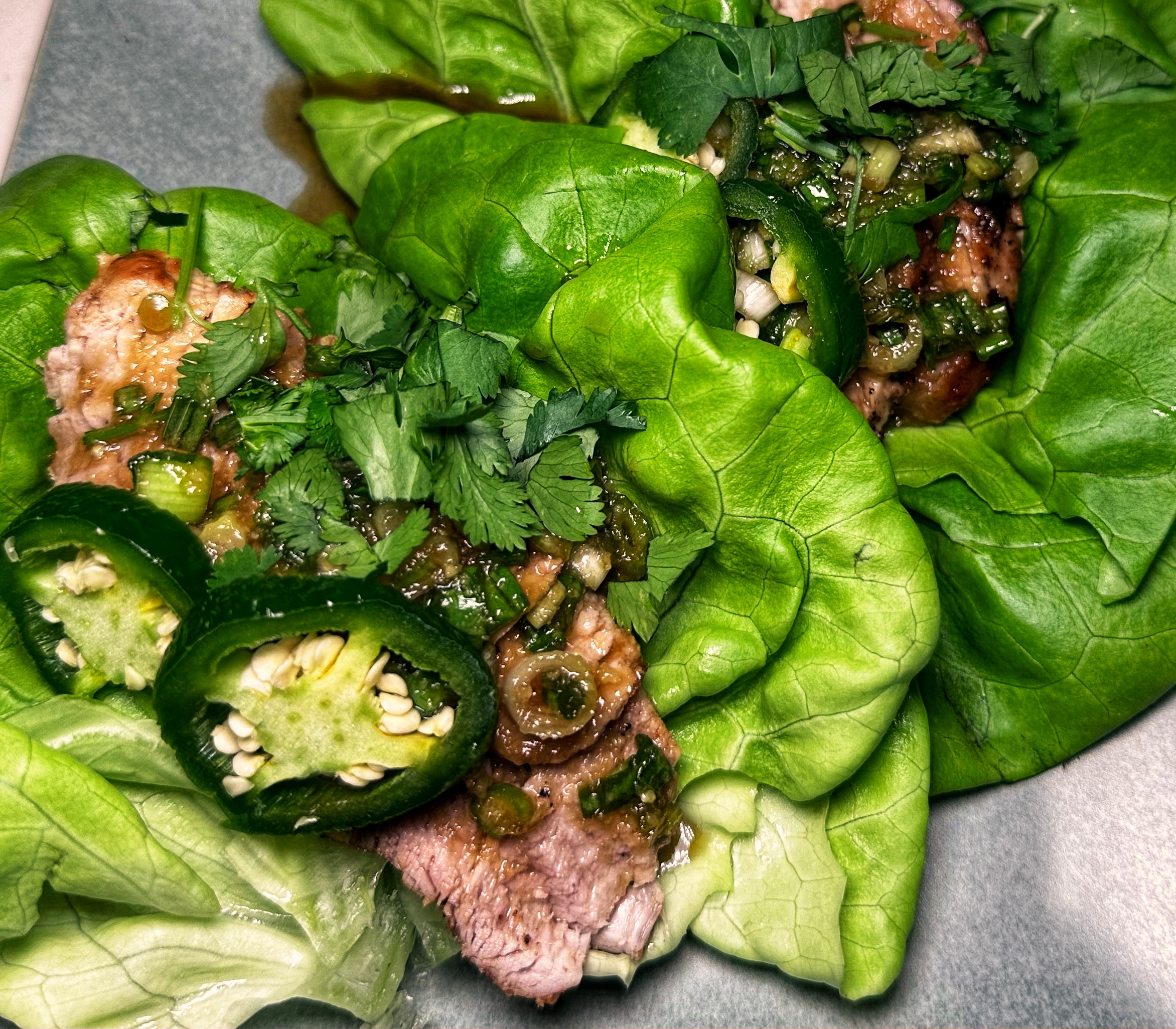Pork Tenderloin Lettuce Wraps Fit Foodie Chicks