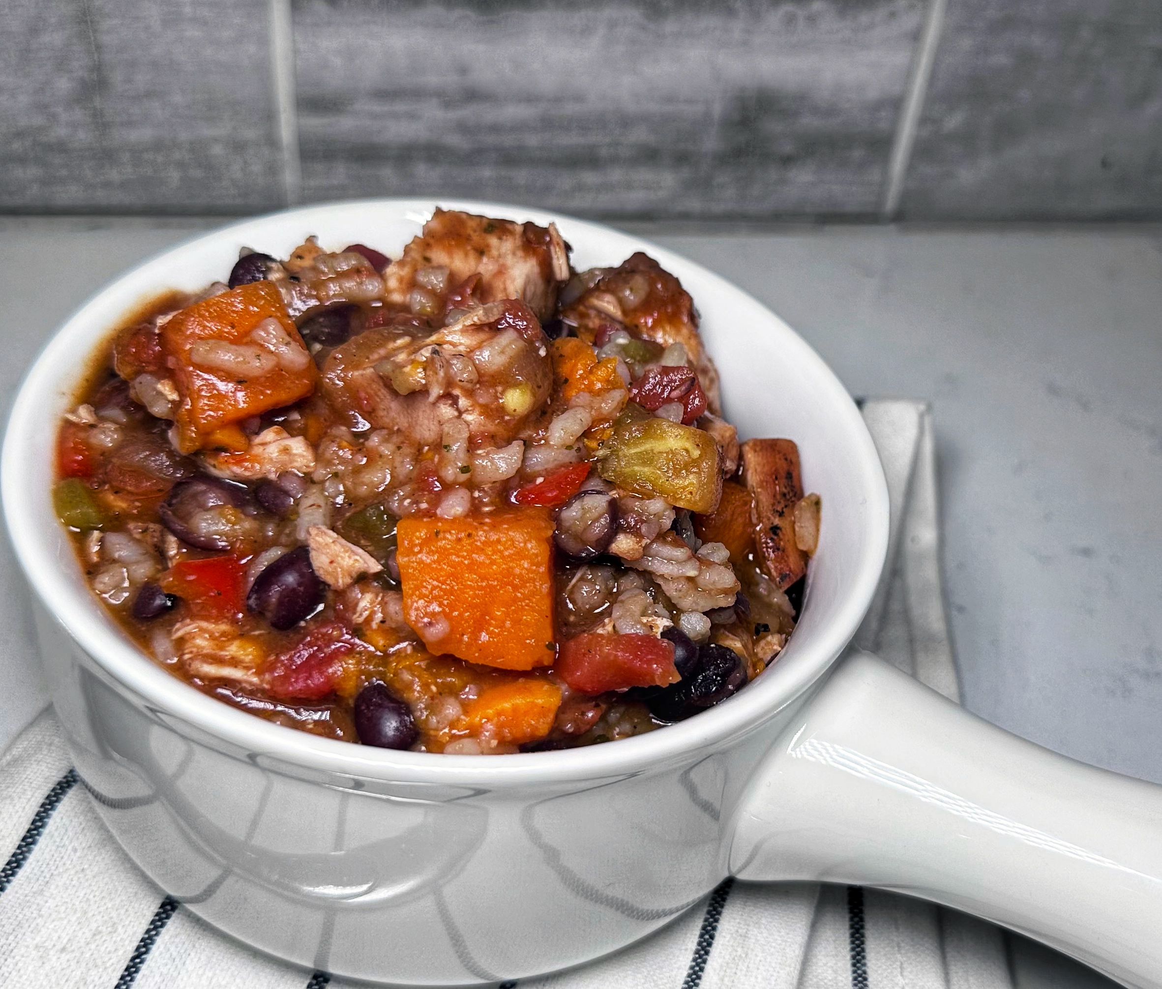 Caribbean Jerk Chicken Soup Fit Foodie Chicks